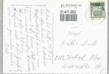 64646 W6148 Heppenheim (Bergstraße) - Rathaus Brunnen