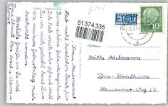 64385 W6149 Fürth , Odenw 1955