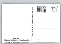 Originalunterschrift Mama Steinigs Eisenbrecher Schlagersänger