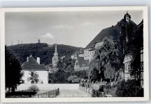 42549 W5620 Langenberg , Rheinl - Blick auf Bürgerhaus und Hordt mit Sender