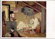 Der arme Poet Spitzweg, C. Künstlerkarte