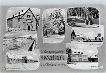 53940 W5374 Udenbreth - Gasthaus Breuer Jugendheim Schule Kirche Winter