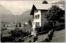 87561 W8980 Tiefenbach b Oberstdorf Foto AK Sonderstempel