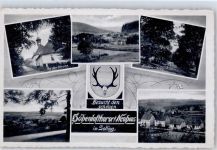 37603 W3450 Neuhaus im Solling - Kirche Eichen Allee