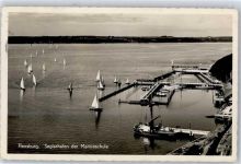 24937 W2390 Flensburg - Segler Hafen Marineschule