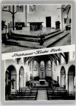 59379 W4714 Bork , Kr Lüdinghausen - Stephanskirche Innen