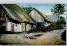 68380 Breitenbach-Haut-Rhin Lithographie Weg nach dem Kahlenwasen Stemlisberg