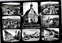 64342 W6104 Seeheim-Jugenheim - Rathaus Kirche Hauptstrasse