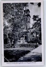 90762 W8510 Fürth , Bay - Auferstehungskirche Kriegerdenkmal
