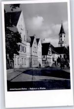 89335 W8873 Ichenhausen - Rathaus Kirche