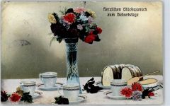 Geburtstag AKU2 Blumenvase 1913