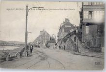 76470 Le Treport - Strasse am Strand Gasthaus