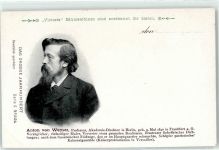 Anton von Werner, Maler Künstler Werbe AK