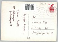 71032 W7030 Böblingen - Rathaus Stadtkirche Kongresshalle