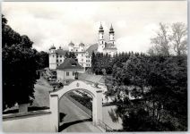 88430 W7956 Rot an der Rot - Pfarkirche St. Verena Haus St. Norbert