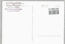 87534 W8974 Oberstaufen - Schrothkurheim Haus Bingger