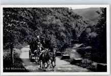 07422 O6823 Bad Blankenburg - Postkutsche im Schwarzatal