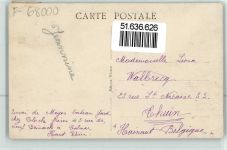 68000 Colmar Kolmar (Elsass) Lithographie / Künstlerkarte Avenue de la Republique Hotel