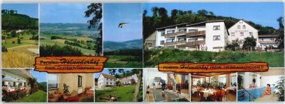 64407 W6101 Fränkisch-Crumbach Klapp AK Pension Holunderhof