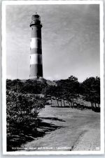25946 W2278 Nebel , Amrum - Leuchtturm