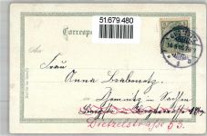 Usti nad Labem Aussig 1906 Lithographie Gasthaus Ferdinandshöhe