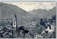 Graf Meran Haus 1910 - Blick auf Meran Zielspitze Rotheck