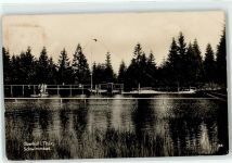 98559 O6055 Oberhof , Thüringen Foto AK Schwimmbad