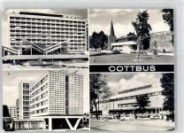 03042 O7500 Cottbus - Hotel Lausitz Konsumenten-Warenhaus Gasthaus Am Stadttor