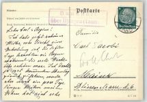 61279 W6394 Hundstadt - Landpoststempel