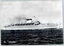 Augustus Schifffahrt Foto AK