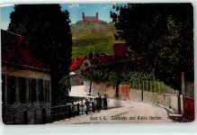 67140 Barr Lithographie / Künstlerkarte 1915 Talstrasse und Ruine Andlan