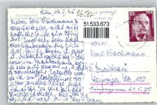 06507 O4305 Gernrode , Harz - Erholungsheim Stubenberg