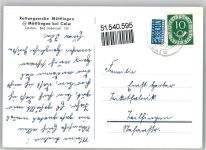 75378 W7263 Möttlingen , Württ - Rettungsarche Blumhardtkirche Notopfer