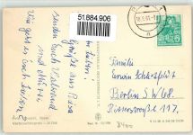01587 O8400 Riesa - Friedrich Albert Platz August Bebel Schule Schwimmbad Max Planck Oberschule