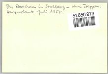 O4713 Stolberg Harz Auto Omnibus 1957 FOTO KEINE AK