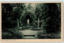 64625 W6140 Bensheim - Institut St.Mariae der Engl.Fräulein Lourdesgrotte im Garten