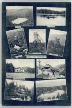 77889 W7596 Mummelsee - Hornisgrinde Bauernhäuser Kurhaus Breitenbrunnen