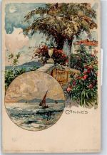 30260 Cannes-et-Clairan Lithographie