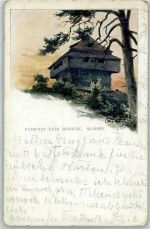 Stockholm 1898 Lithographie Fatburen Skansen