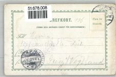 Stockholm 1898 Lithographie Fatburen Skansen