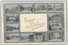 39100 Dole 1906 Prägedruck Souvenier de Dole