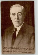 Wilson, Woodrow Präsident der USA