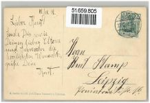 06295 O4250 Lutherstadt Eisleben 1912 - Marktplatz