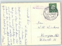 53945 W5378 Lindweiler - Landpoststempel Weihnachten Neujahr