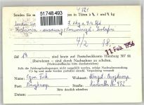 21789 W2177 Bargkamp - Landpoststempel Kaffee-Rösterei Versand Teehandlung Kurt Otto Hamburg