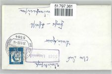 56858 W5581 Liesenich - Landpoststempel