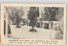 Tucson 1947 - Wickenburg Auto Court Arizona