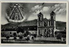 2443 Loretto Künstlerkarte Wallfahrtskirche St. Maria Burgenland