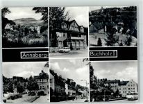 09456 O9300 Annaberg-Buchholz - Omnibus Denkmal Marktplatz