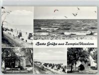 17459 O2237 Zempin - Strand Gasthaus Inselhof Musikpavillon